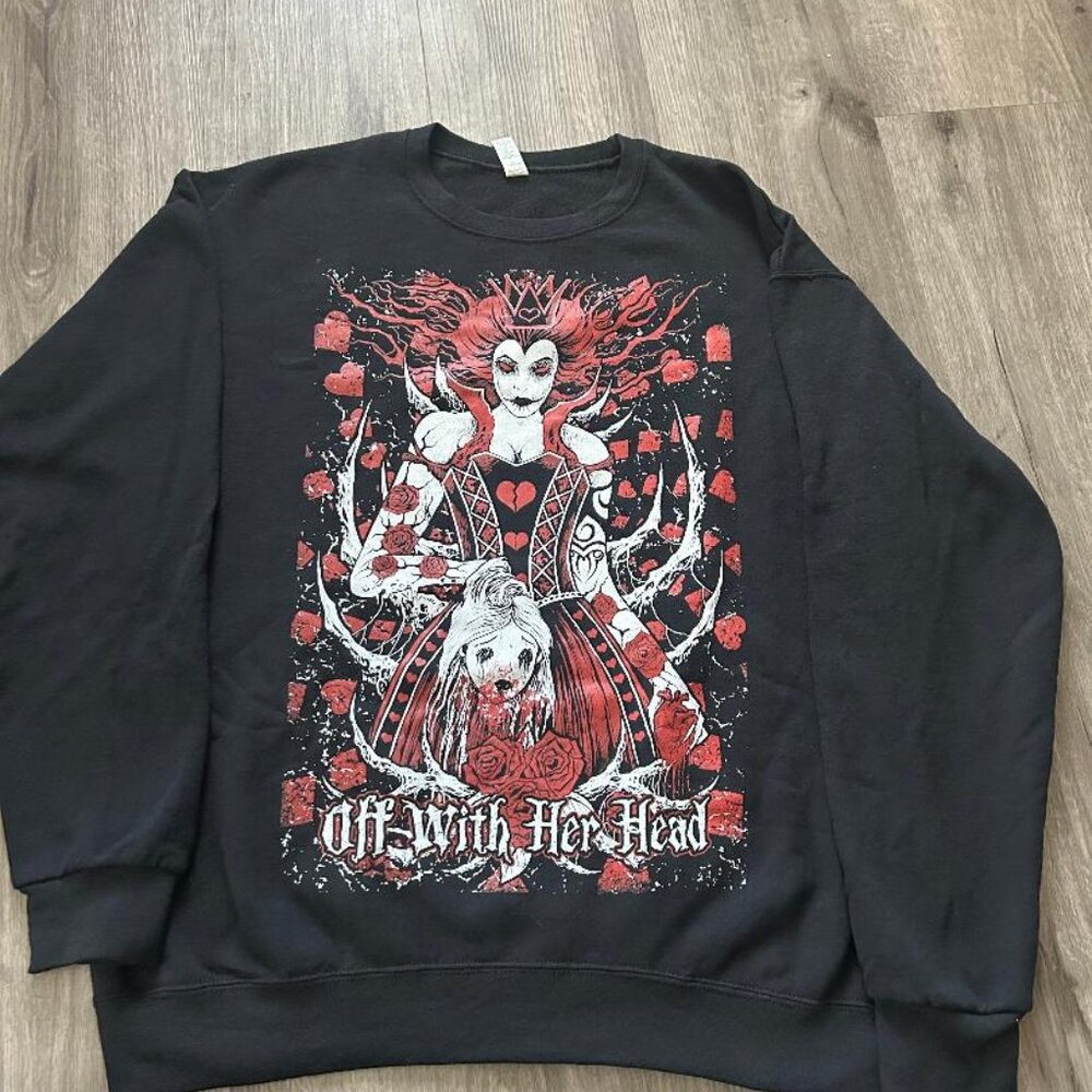 VampireFreaks Red Queen sweatshirt